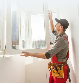 Замена стекла в пластиковых окнах - фото